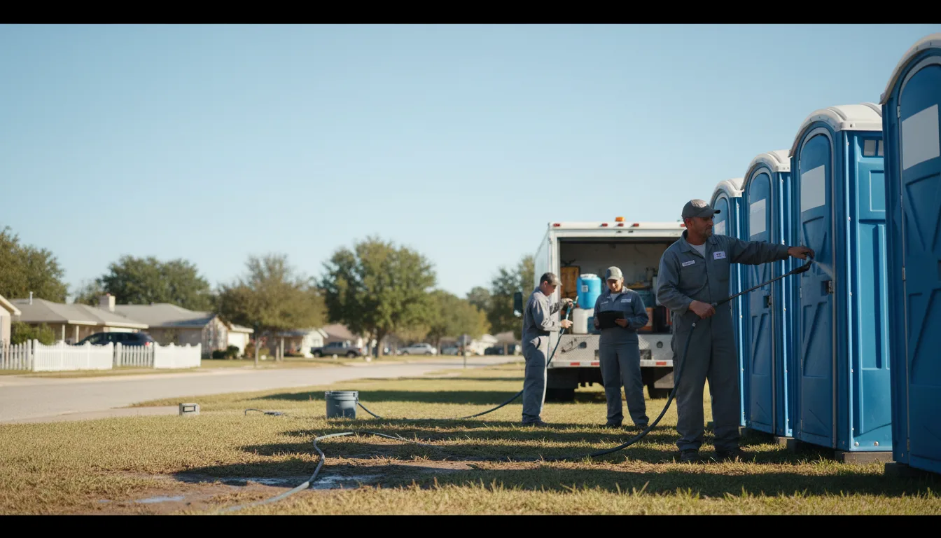 Long-Term Portable Toilet Rental in Howard City, MI near me